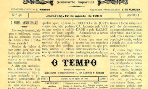 O TEMPO - SEMANARIO IMPARCIAL N 48.1